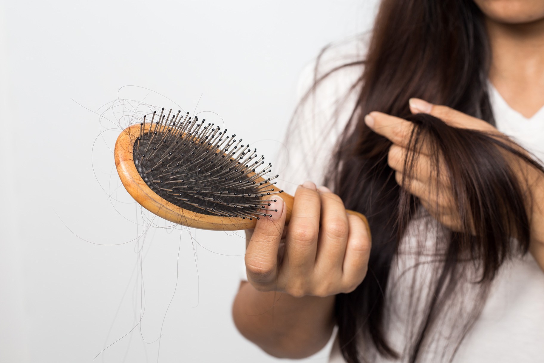 выпадение волос из-за болезни